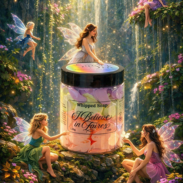 Fluffy Whipped Soap - I Believe in Fairies